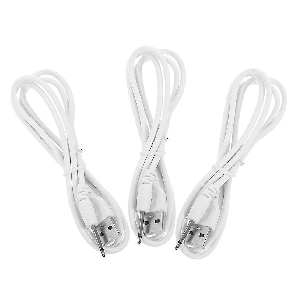 Charging Cable Replacement USB to Dc Charger Cord for Fast Charging 3Pcs Set