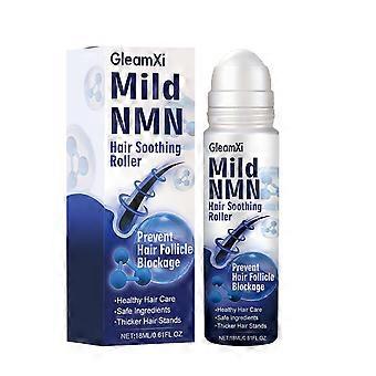 Biotin Hair Growth Essence Roll-On, serum na porost włosów dla kobiet i mężczyzn – lekkie, nietłuste, z aplikatorem do przerzedzania się włosów i cofającej się linii włosów