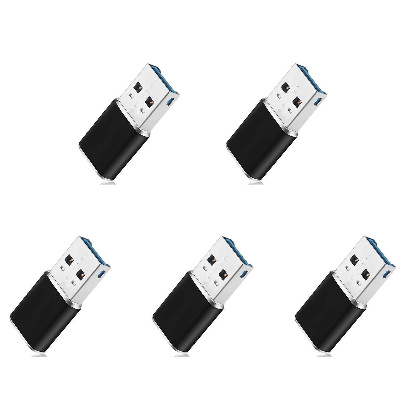5X Aluminum Mini USB 3.0 Memory Card Reader Adapter for Micro-SD Card/TF Card Reader Adapter Pc Computer Laptop