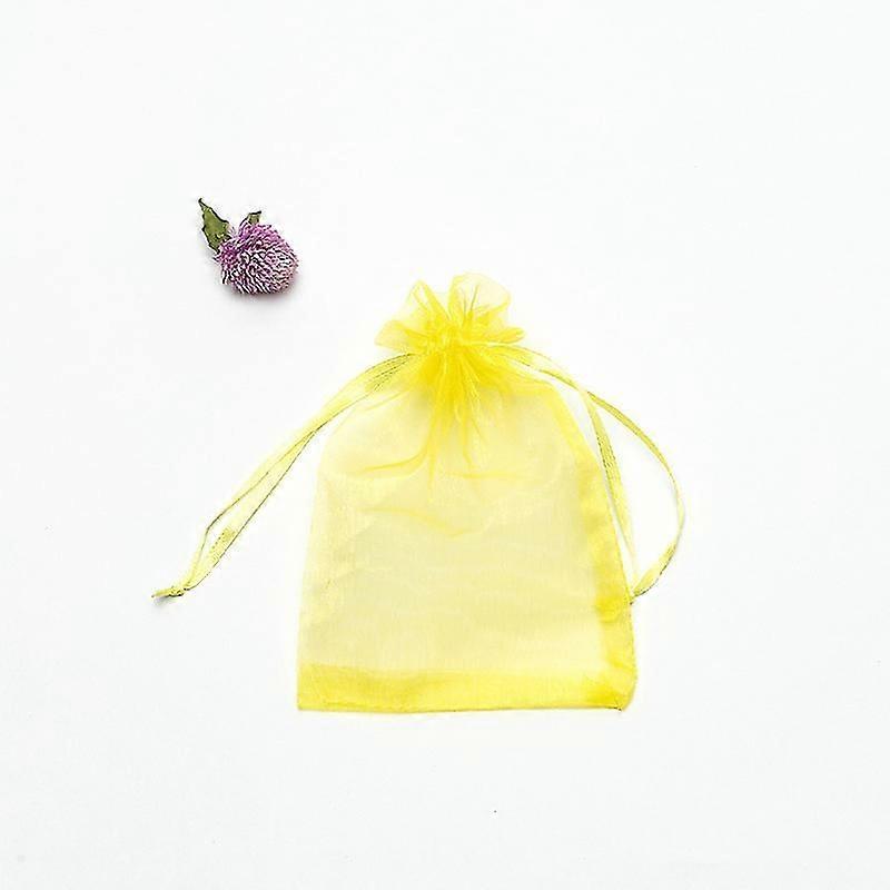 Saco de proteção de 100pcs bunch 17x23cm saco de organza de frutas de uva com cordão dá proteção total