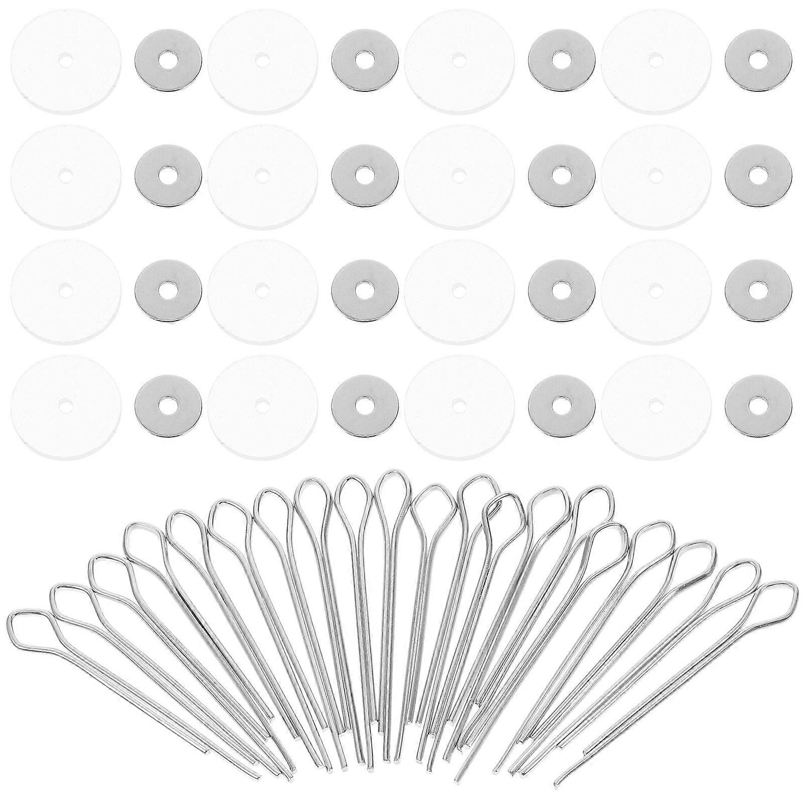 Premium Acrylic Cotter Pins For DIY Bear Crafting 2 Sets Easy Disassembly Durable Pin Joint Design