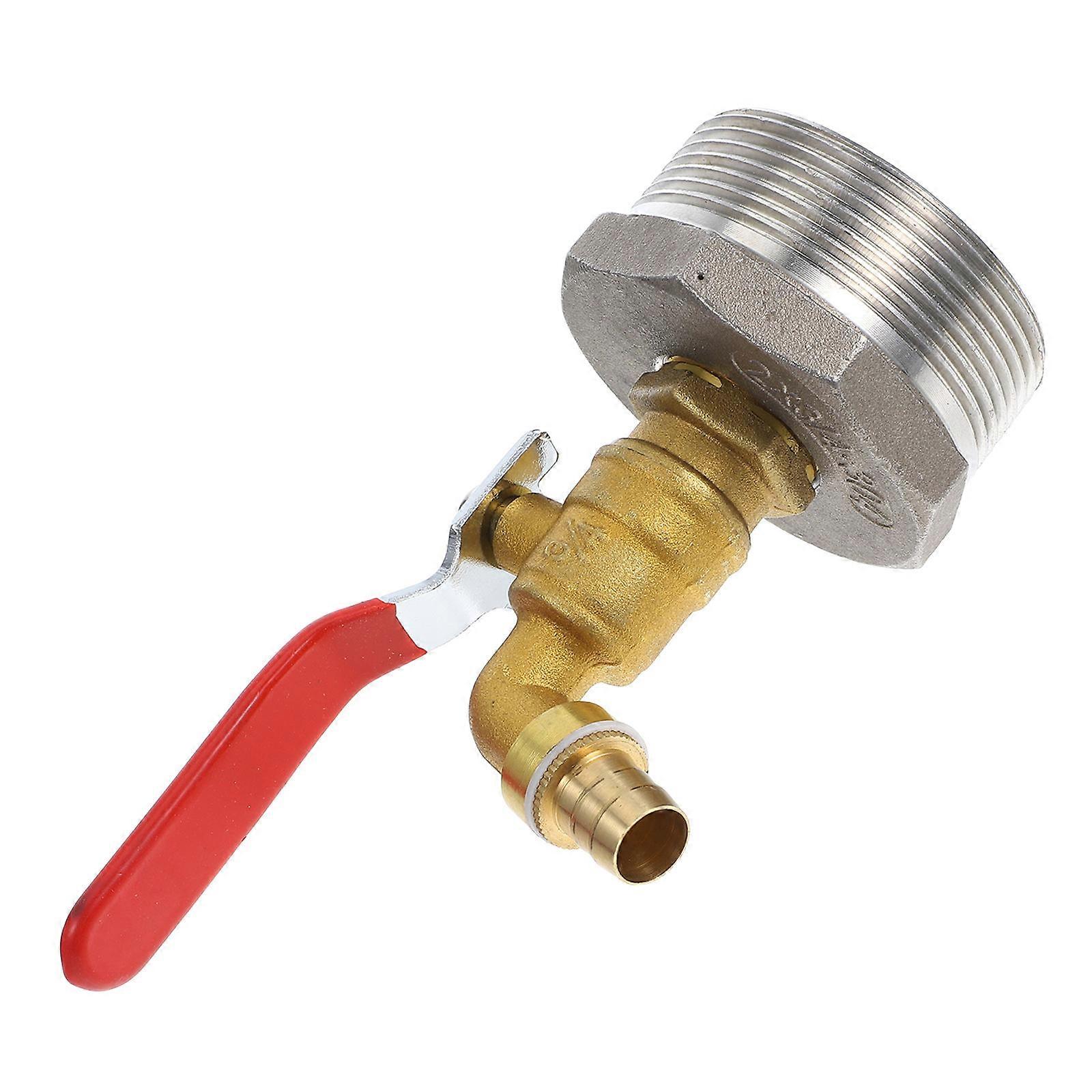Ibc Tote Adapter Replacement Brass Function for 1Set Gallon Drum Spigot