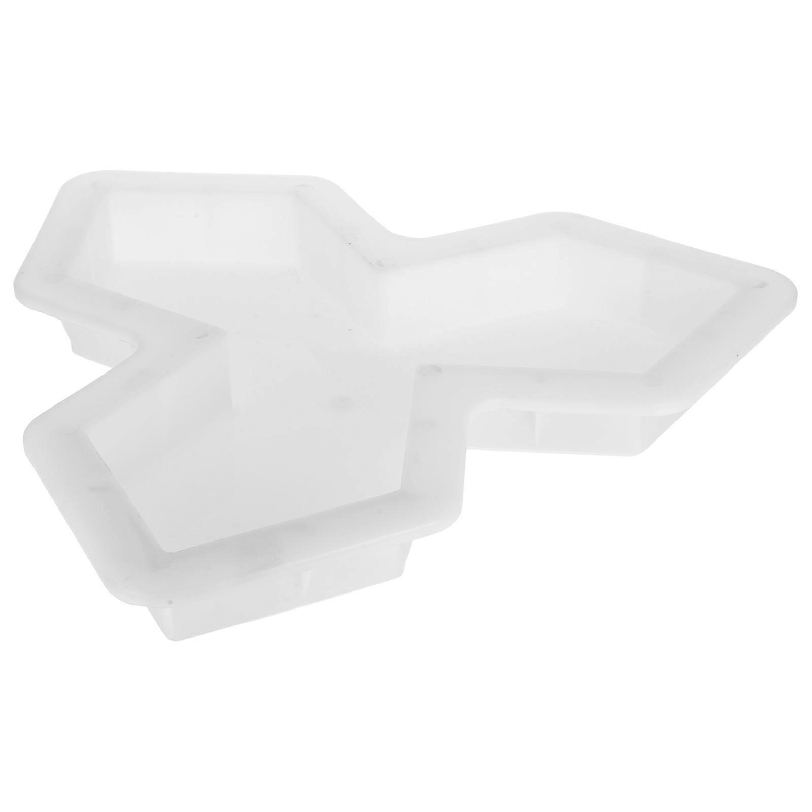 Cement Paver Mold Maple Leaf Shape For Lawn Installation Outdoor Decoration Versatile 1Set