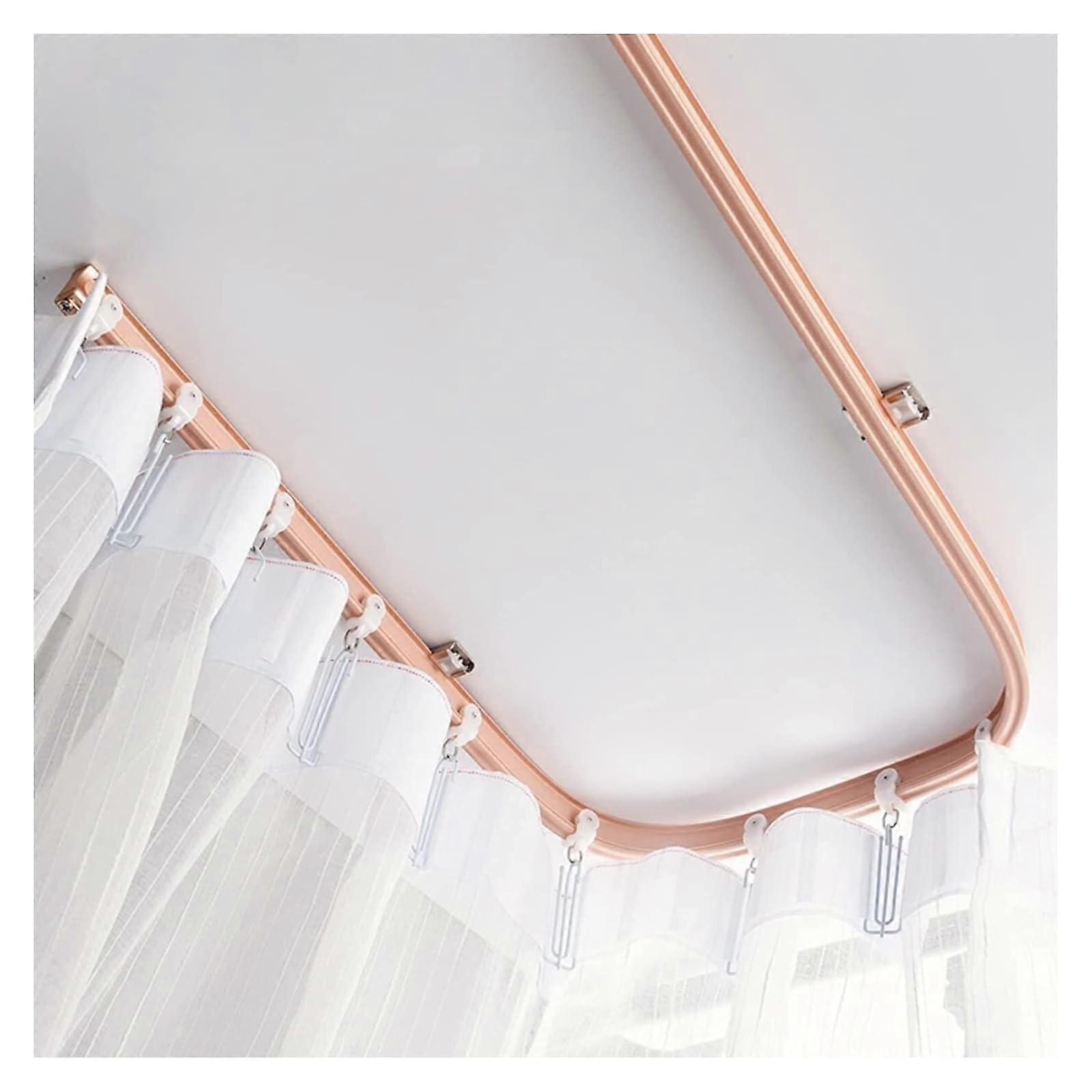 Ceiling Curtain Track Bendable Rail for Room Divider and Privacy, 800cm Adjustable Fit