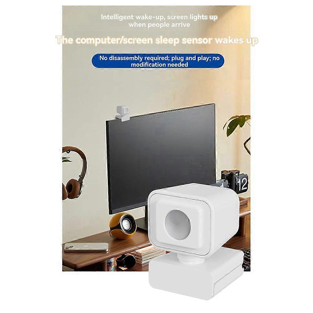 Automatic Wake Up Computer Lock Screen Sensor Switch Display Sleep Intelligent Infrared Human Sensor Free Installation