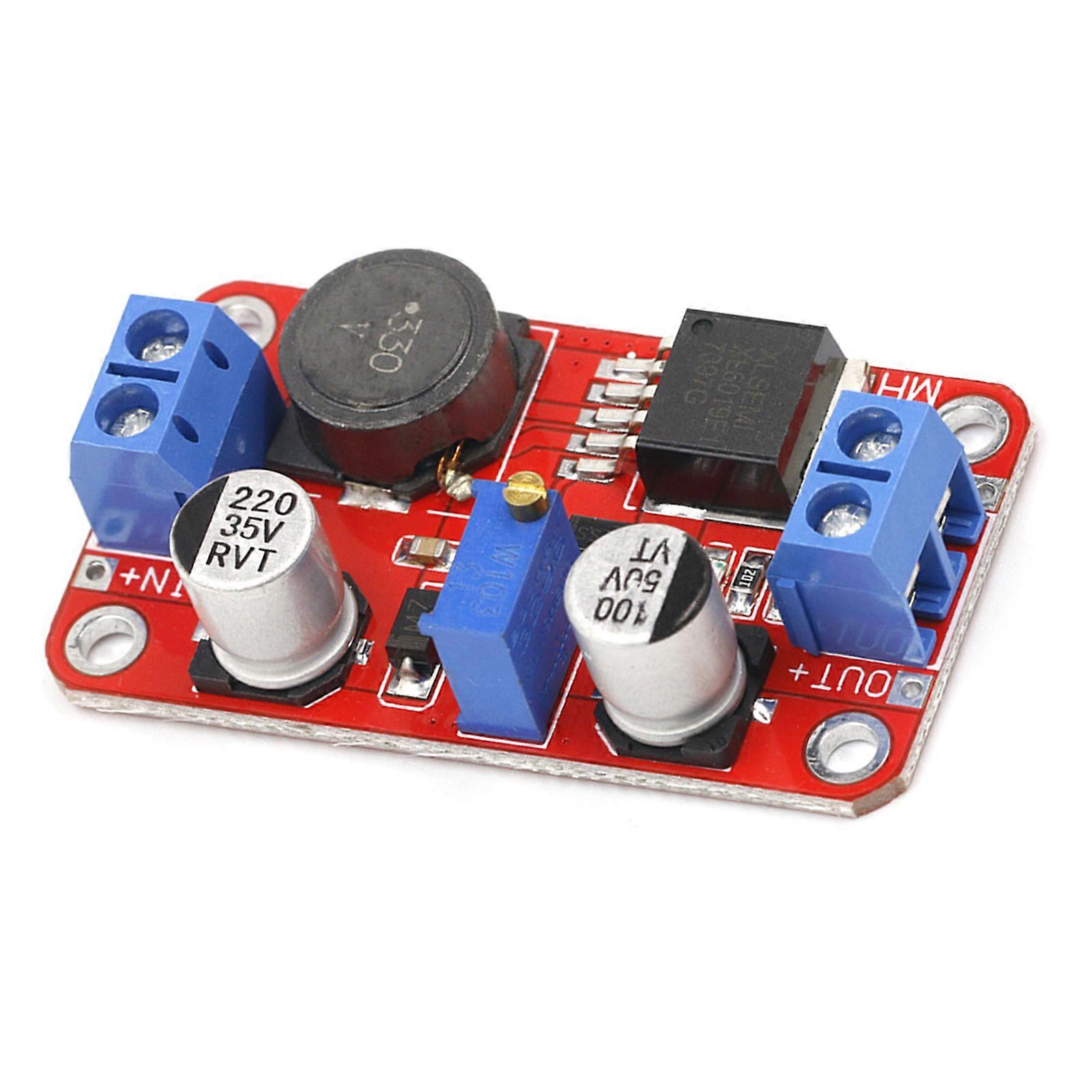 Adjustable Voltages Boost Conversion 5A High Current Output High Efficiency Protections for Electronic Devices Multicolor
