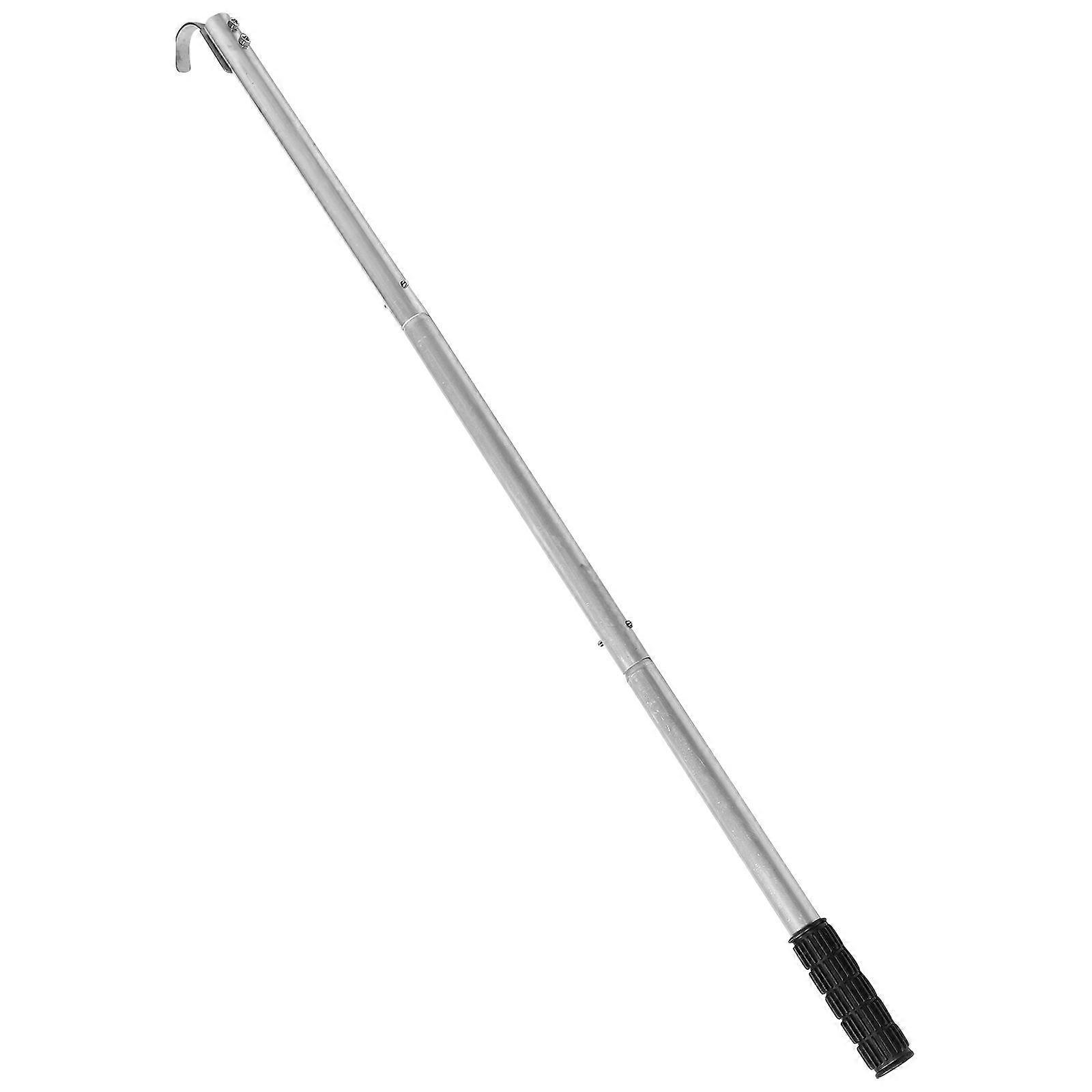 Stainless Steel Rod With Hook Rod With Hook Tool Home Accessory Attic Ladder Pulling Down Rod With Hook Attic Ladder Replacing Pulling Hook