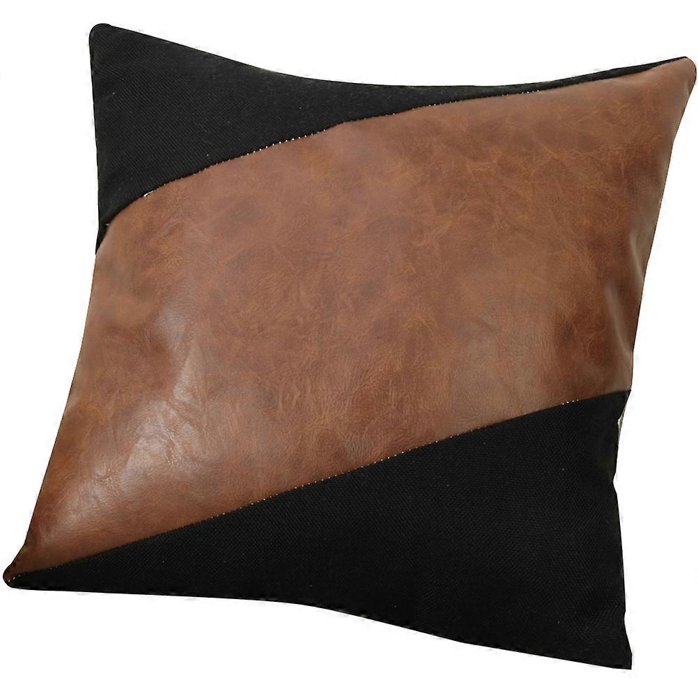 Modern Stripe Patchwork Throw Pillow Cover 5Pcs Square Shape Living Room Decoration Multi Color