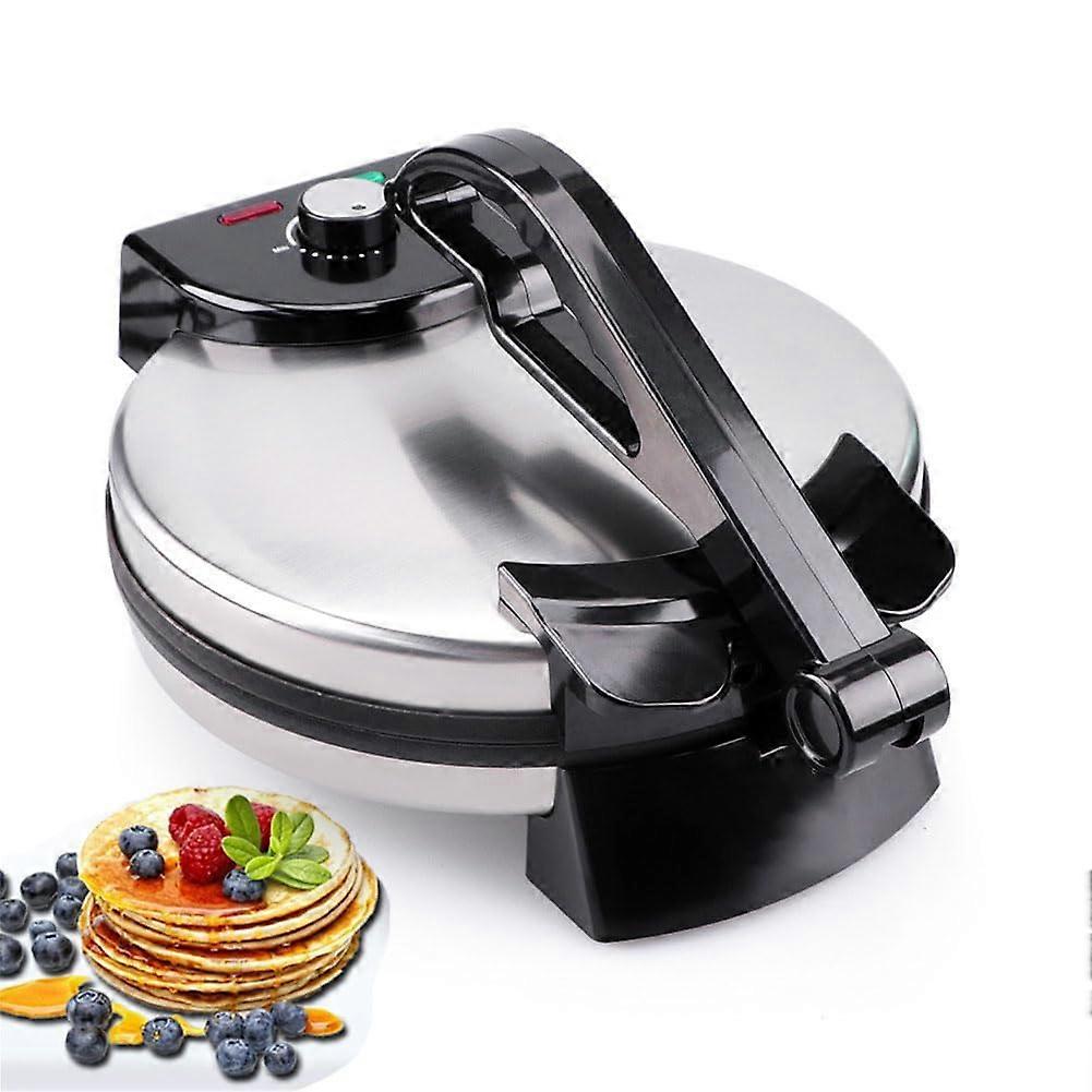 12 Inch Electric Crepe Maker with Adjustable Temperature, NonStick Surface, DoubleSided Heating