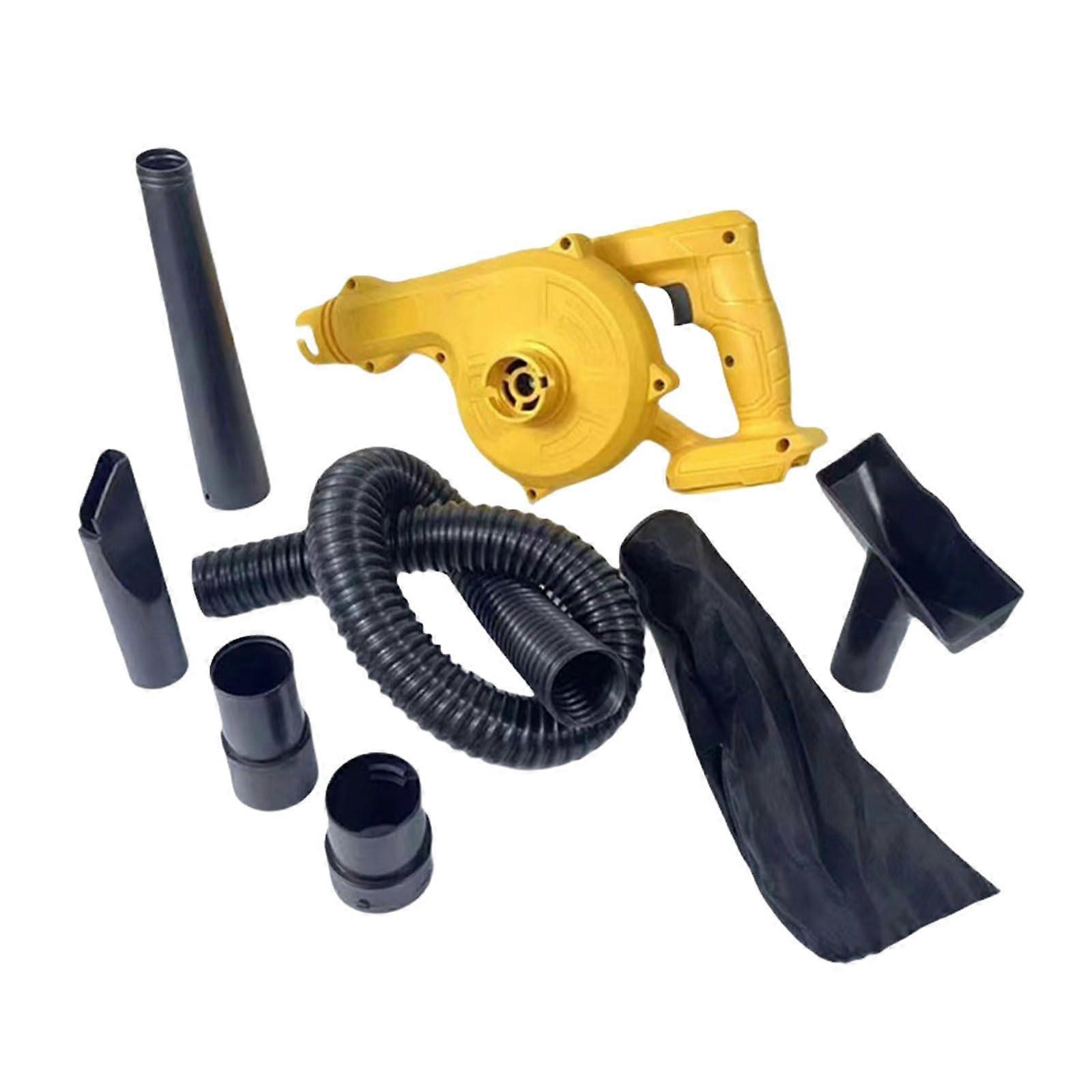 Cordless Leaf Blower with Vacuum Function 2 in 1 Speed Airflow for 18V 18650 Battery