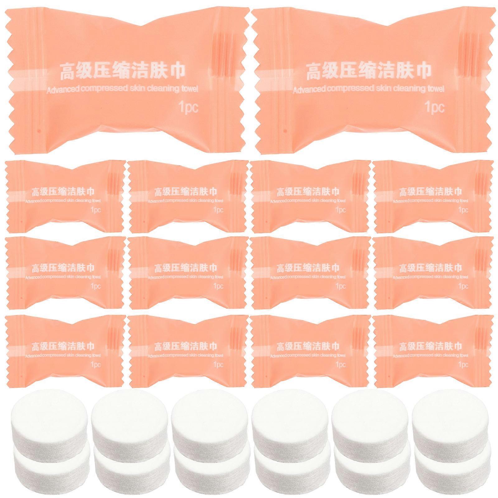 Compressed Towel Convenient Compressed Towels for Daily Use 50Pcs Set