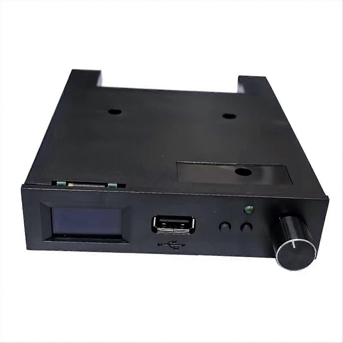 SFRM44-U100LQD-435 Floppy Drive Emulator with OLED Screen & Rotary Encoder Flash Floppy Drive