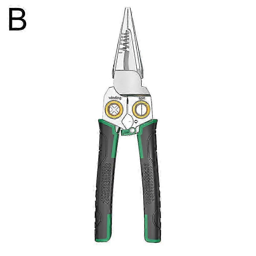 2025 7 in 1 super easy multi-function wire stripping pliers