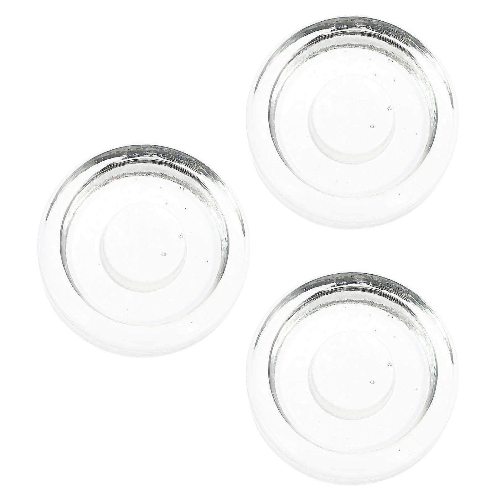 Fermenting Lids Glass Weights for Kitchen Use 3Pcs Pickle Jar Lids