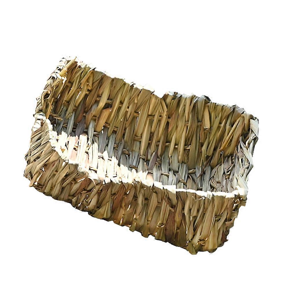 Pet Bed Woven Grass Nest Providing Comfortable Sleeping Bed 1Pcs
