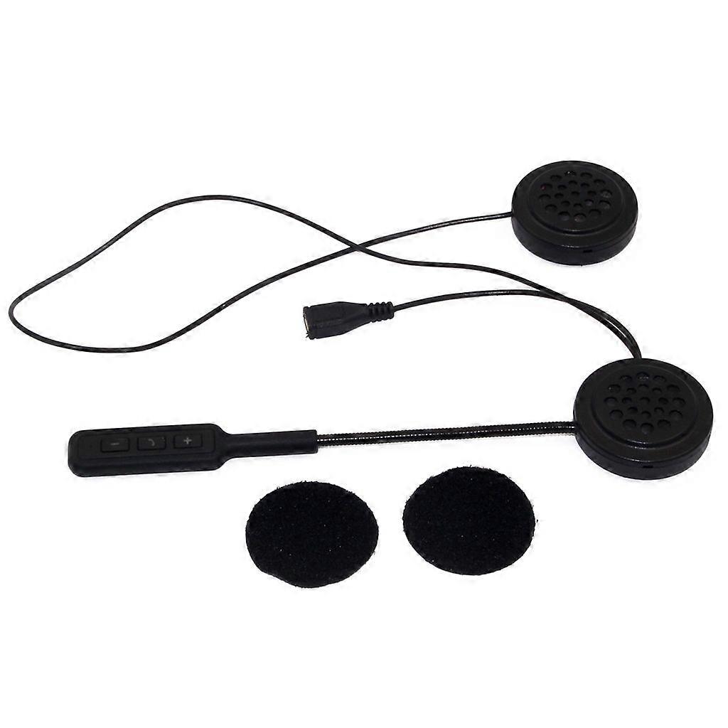 Motorcycle Helmet Bluetooth-compatible Headset Earphone With Handsfree Mic