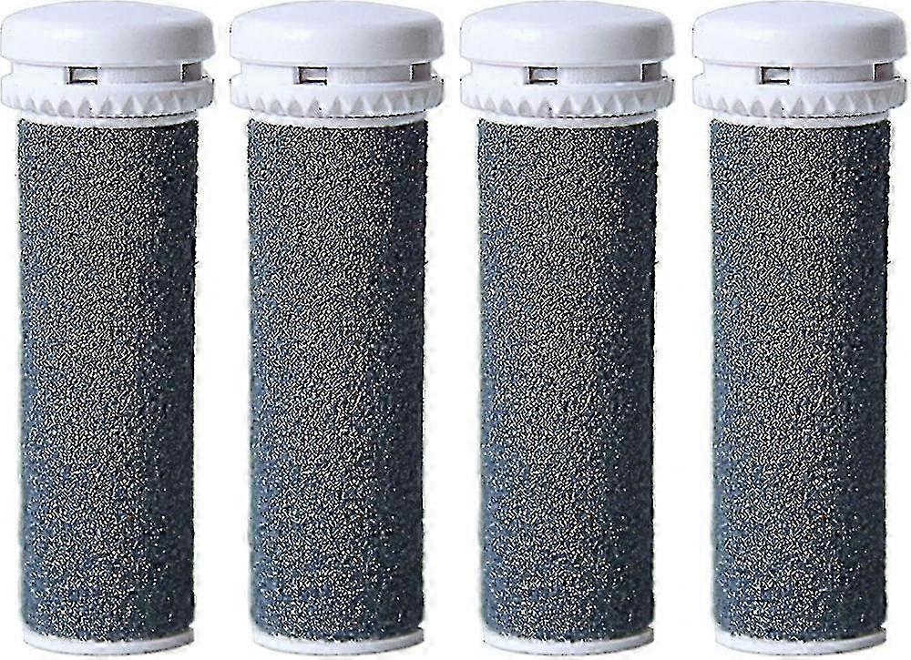 [4 Pack] Extra Coarse Replacement Rollers Compatible compatible with Emjoi Micro Pedi Replacement Rollers