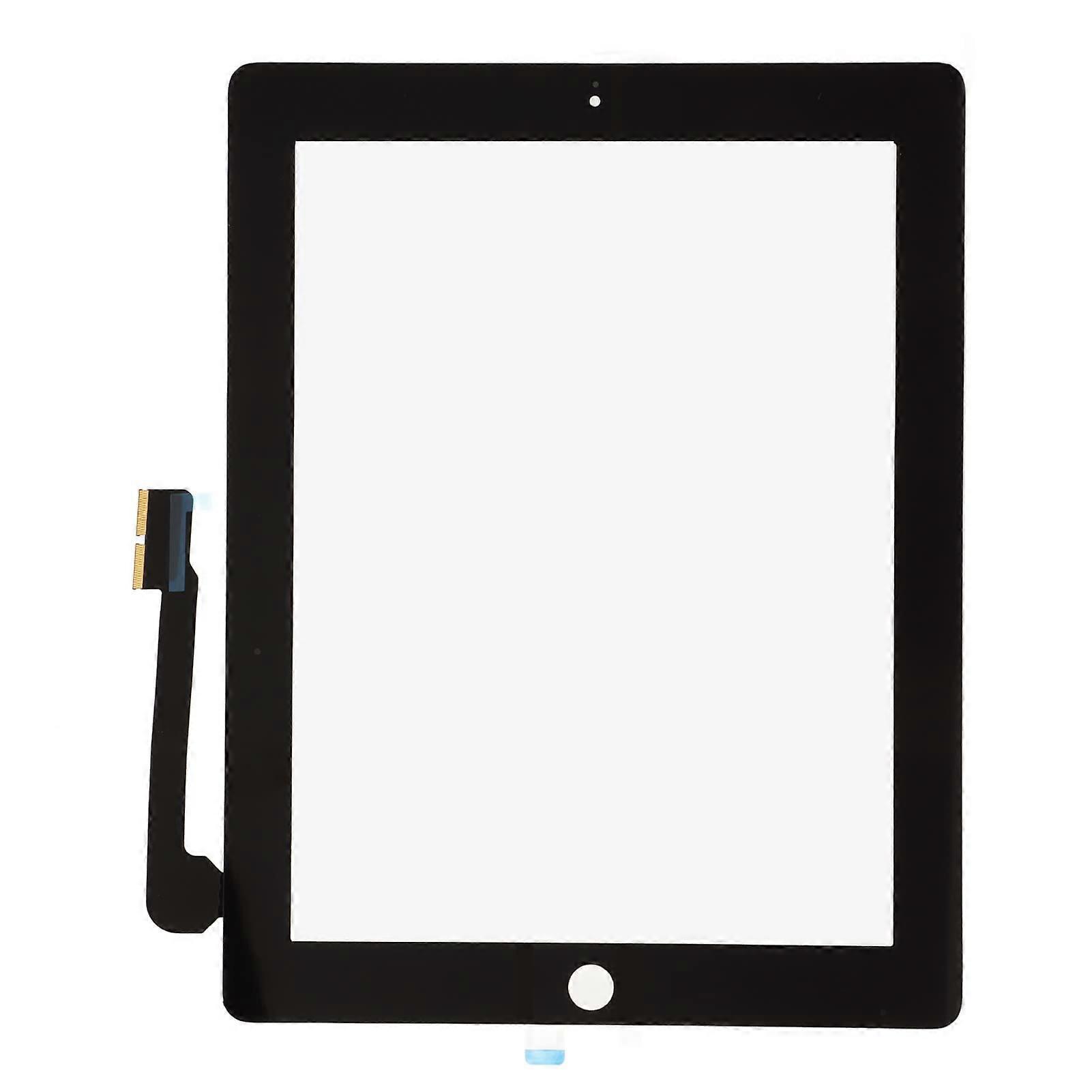 Touch Screen Replacement with  Tempered Glass and  Accuracy Response DIY  Kit for iPad 3 4