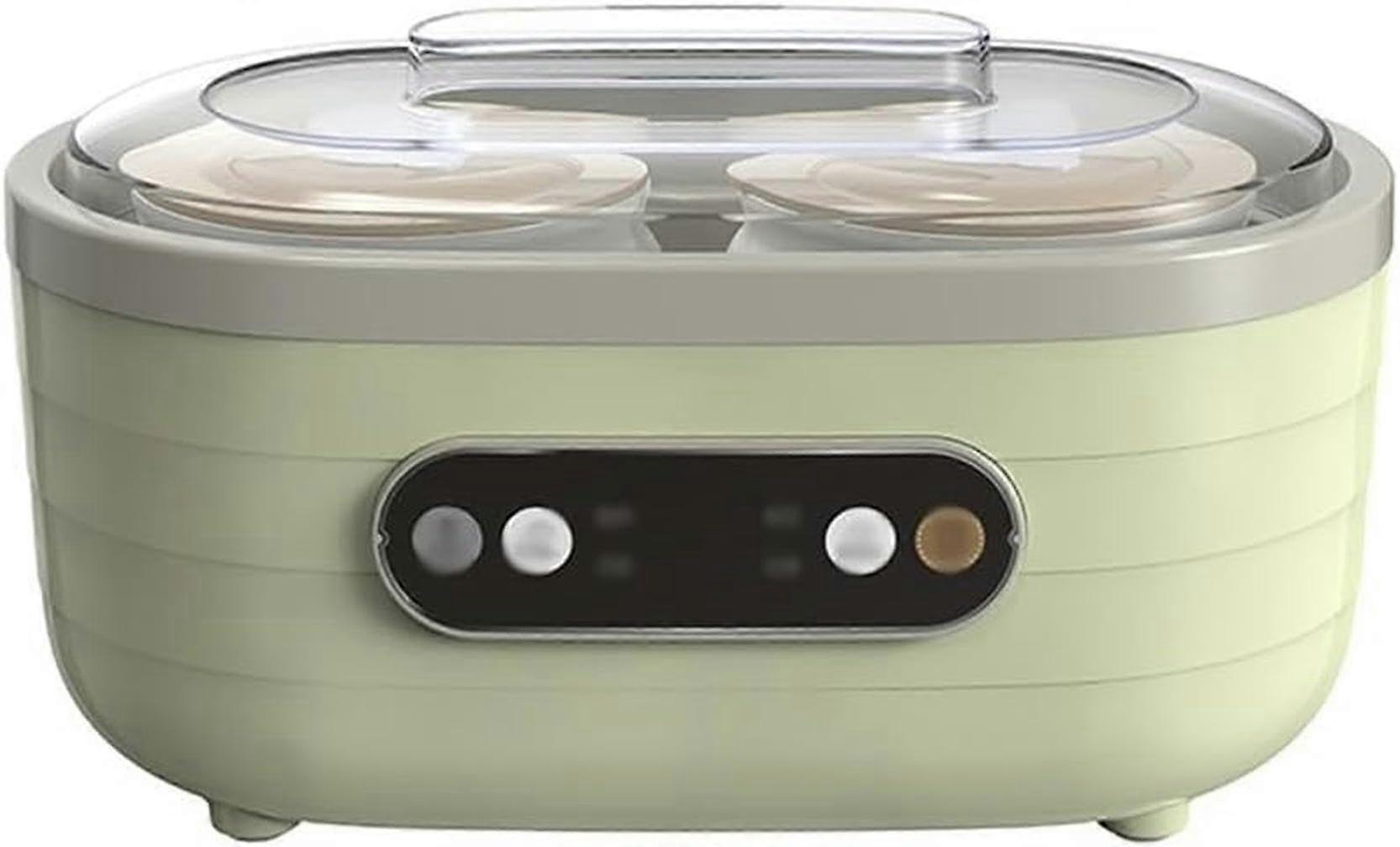 Automatic Ceramic Yogurt Maker with Smart Temperature Control and Porcelain Cup for Home Natto