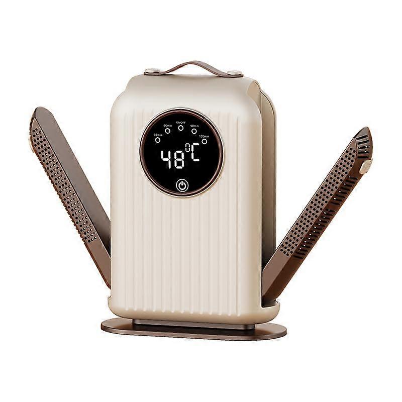 Electric Shoe and Boot Dryer Fast Drying with Timer Touch Control 360° Air Circulation Cream