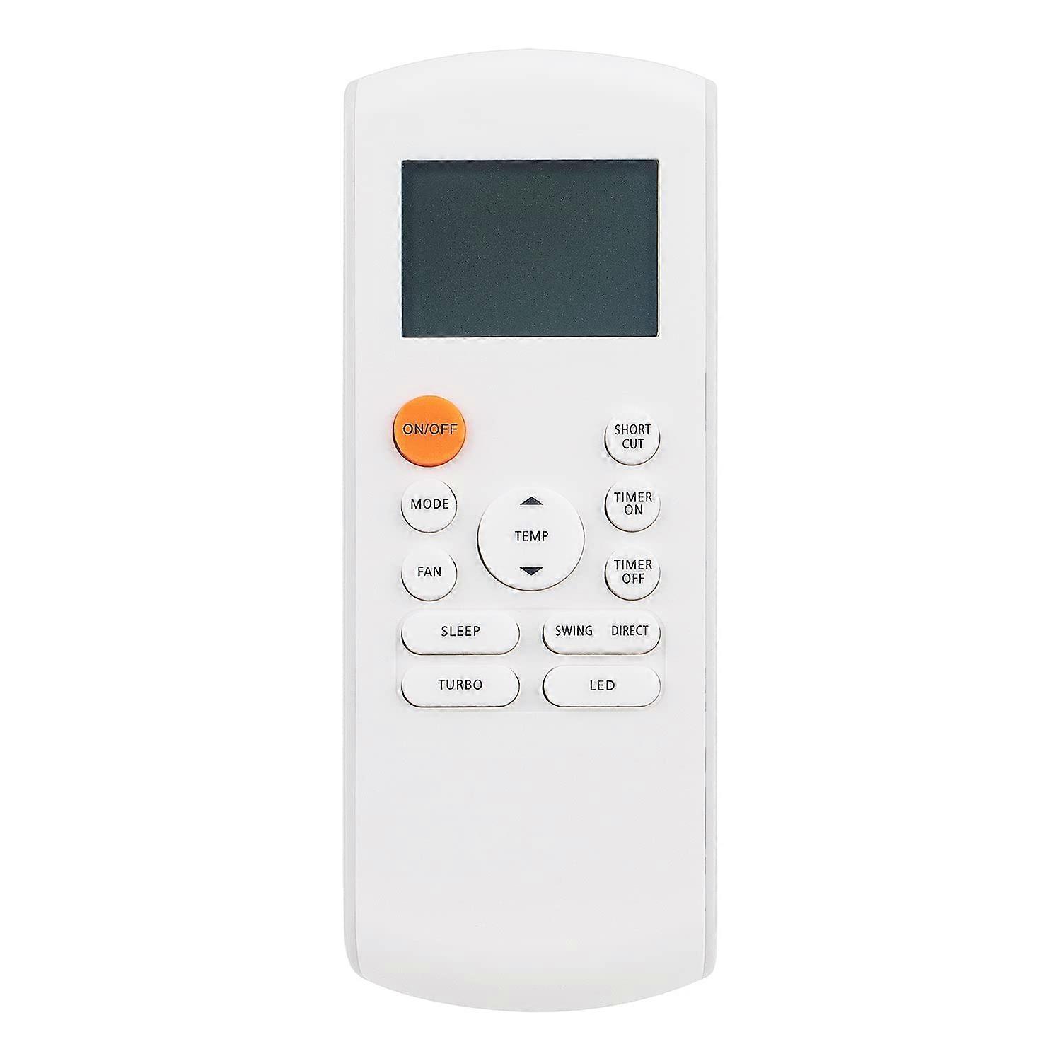 Air Conditioner Remote RG57B1/BGE Replacement with Backlight, No Setup Needed, Wide Compatibility for Midea