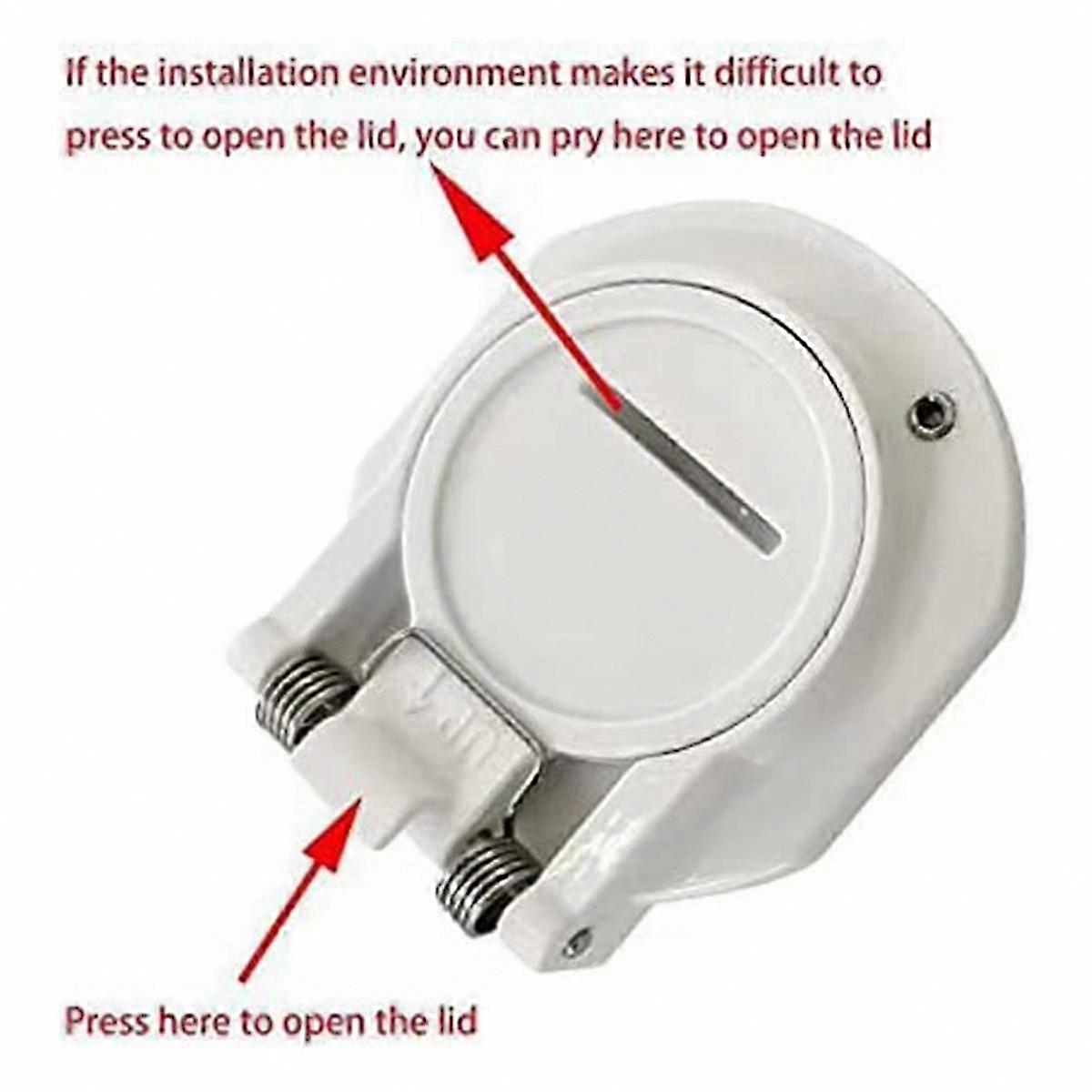 Rotating Pool Vacuum Adapter Wall Accessory for Suction Pool Cleaners