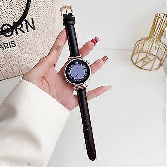 For Samsung Galaxy Watch3 45mm/Huawei Watch GT 4 46mm Strap 22mm PU Leather Watch Band