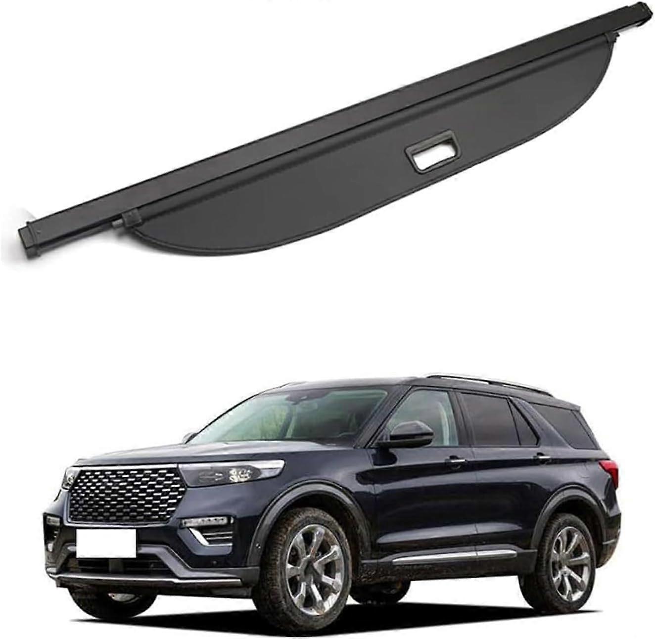 Cargo Cover for Ford Explorer 20202022 Retractable Privacy Shield Trunk Shade Easy Installation