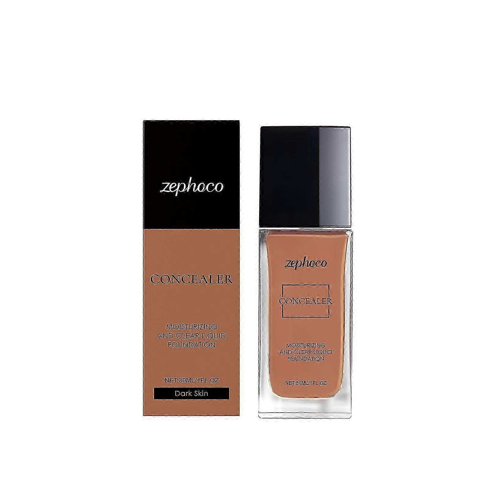30ml Moisturizing Clear Color-changing Concealer Liquid Foundation