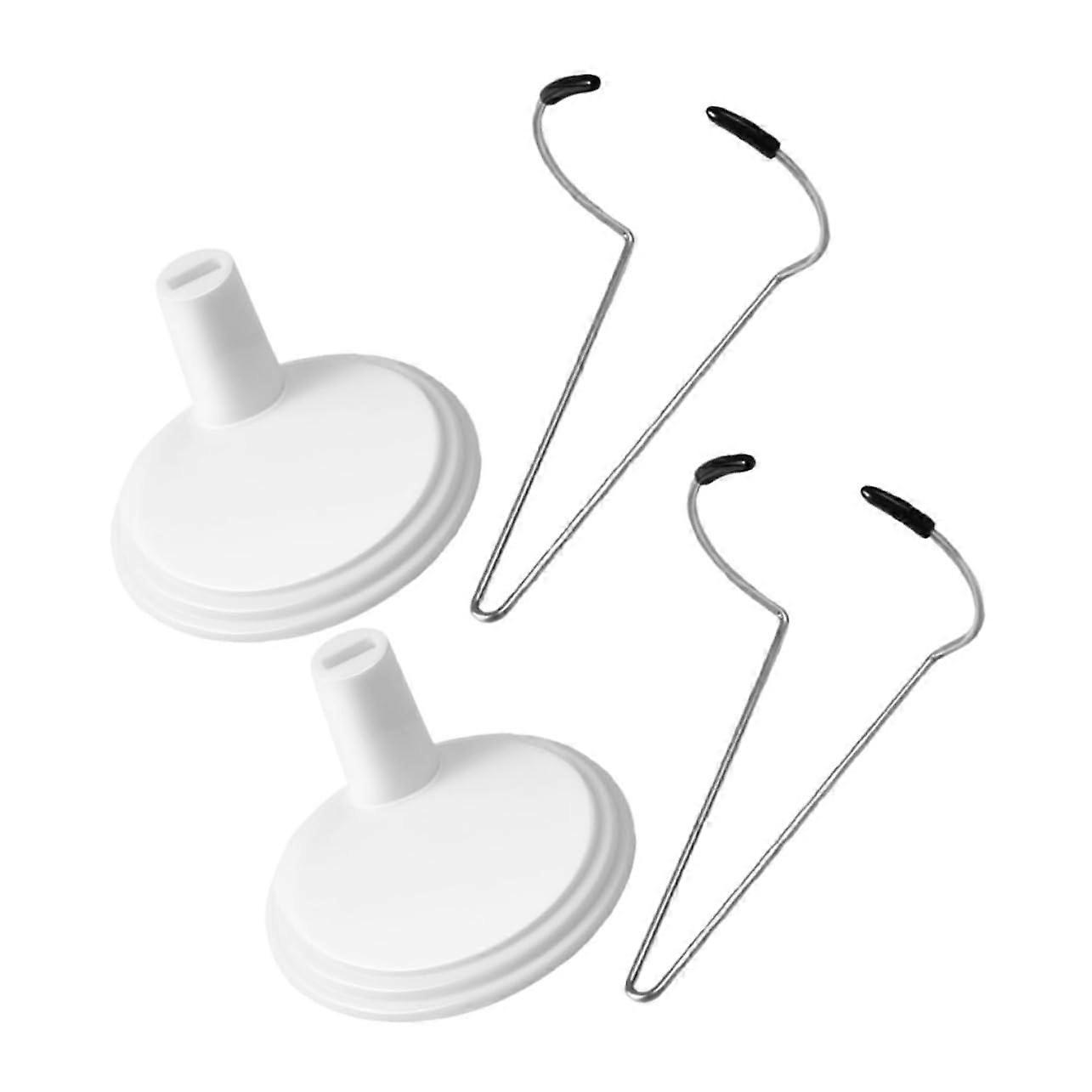 2pcs Adjustable Doll Stand with Stable Display Base for Figures and Collectibles