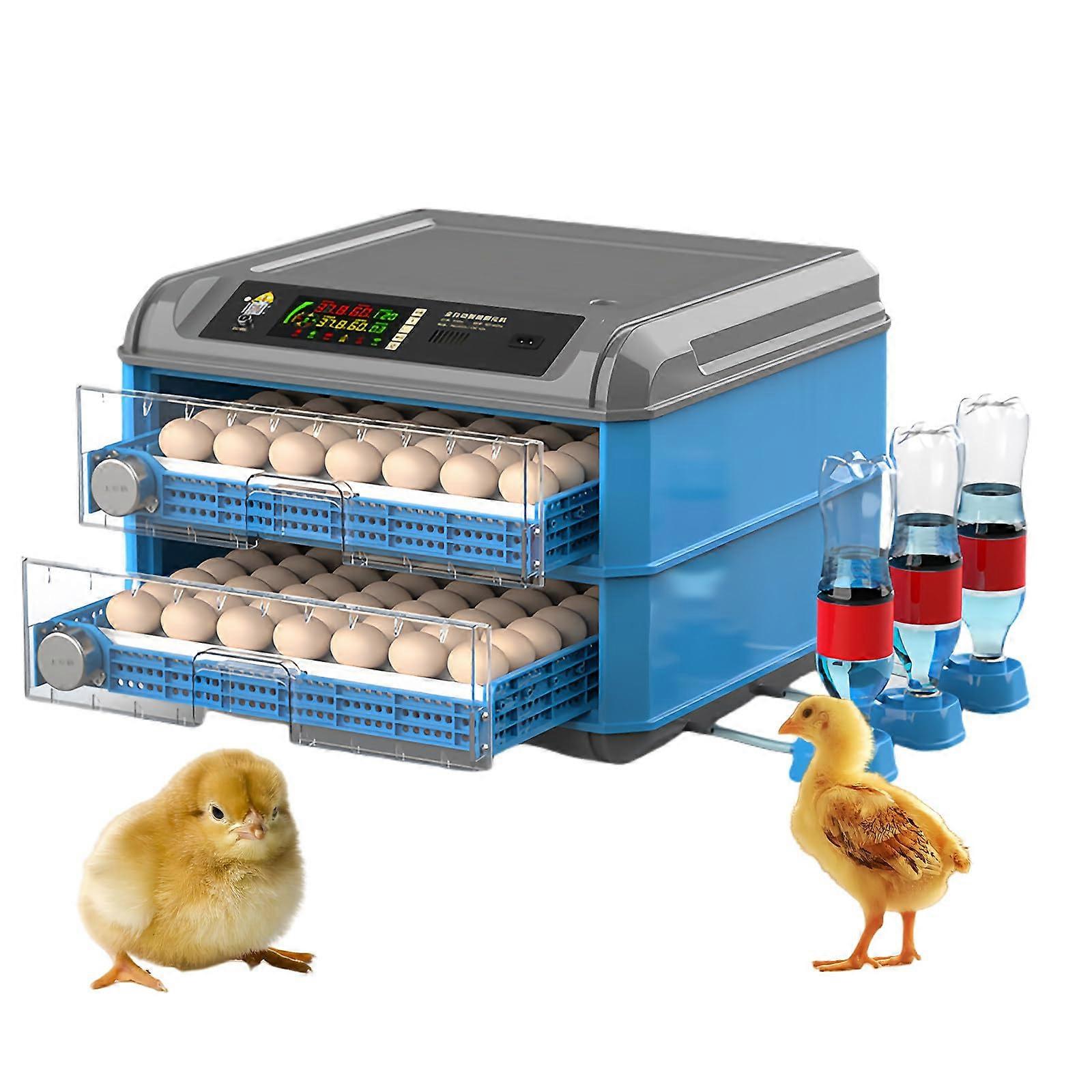 Automatic Digital Egg Incubator with LED Display, Egg Turner and Temperature Control for Chickens Ducks Geese