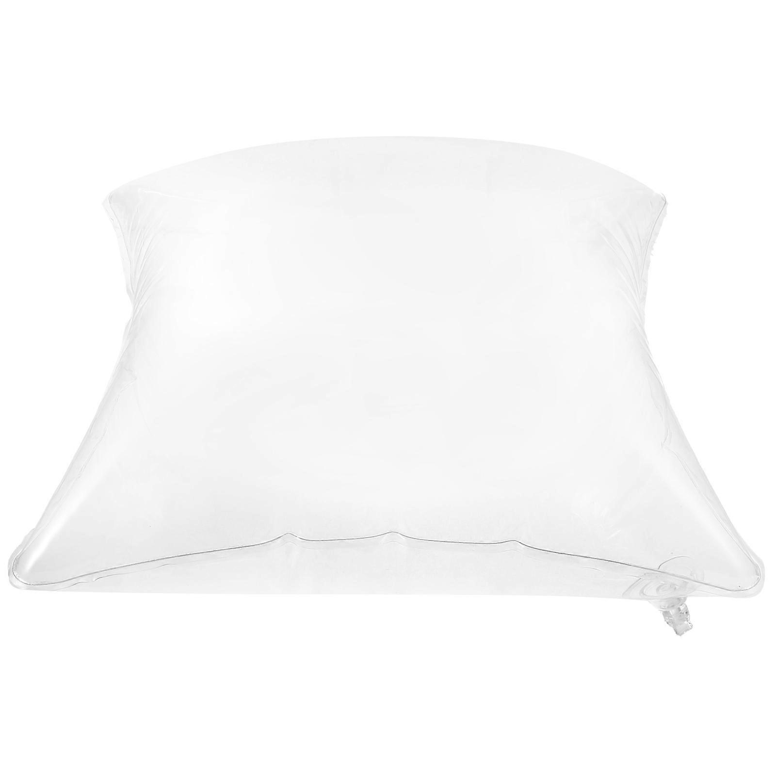 Transparent Inflatable Pillow Inserts Soft PVC Camping Cushion