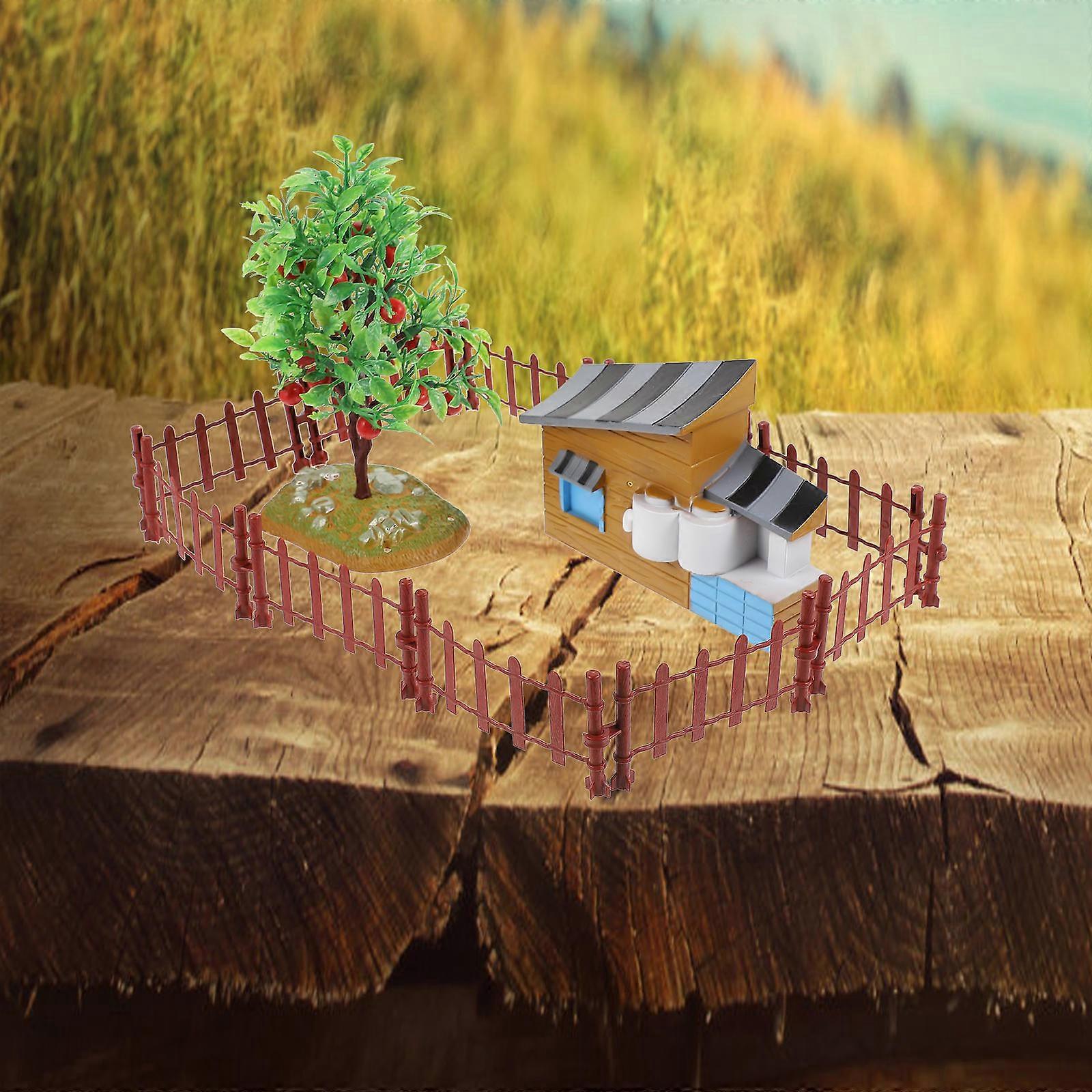 Sand Table Model House Model for Decor 13Pcs DIY Adornment Collection