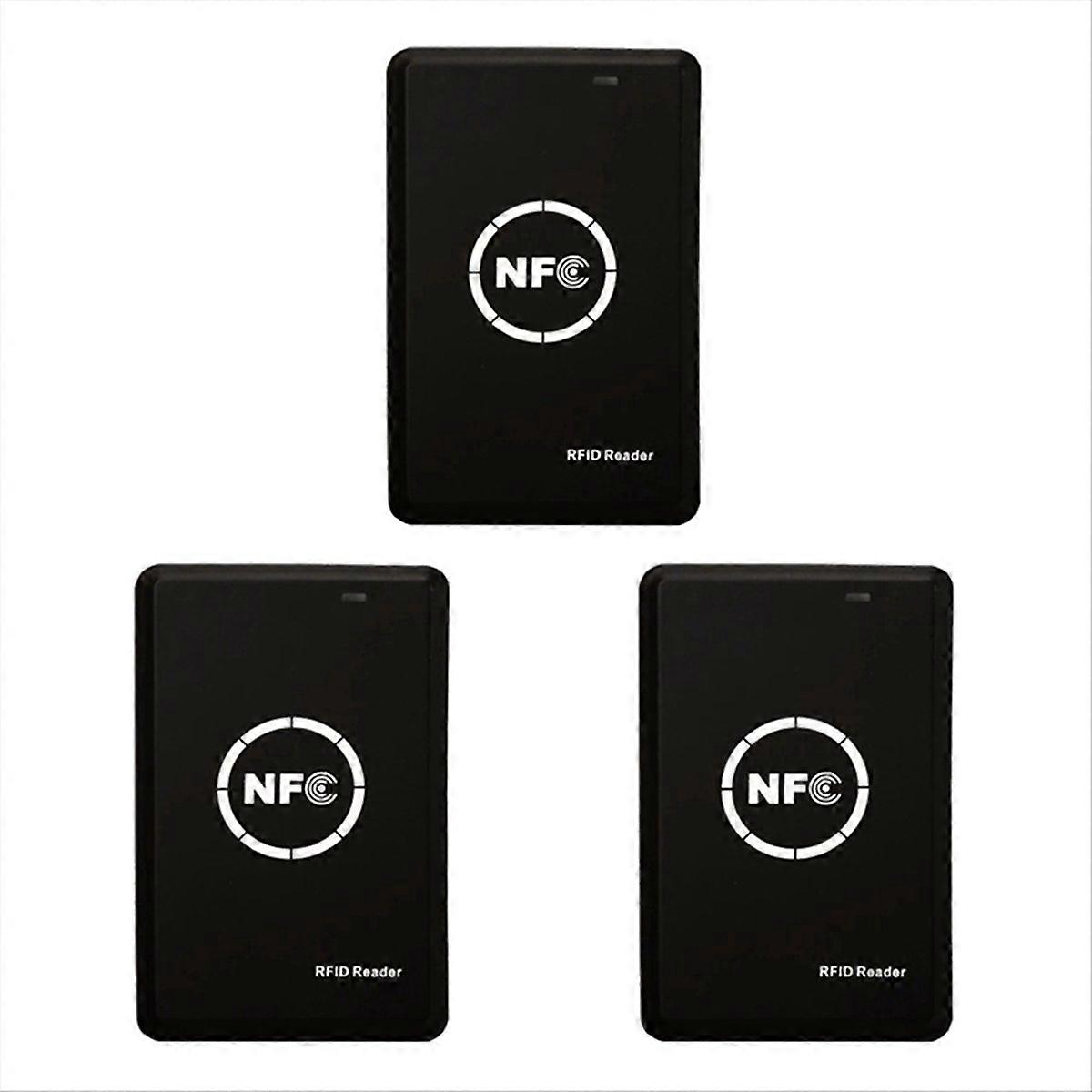 3PCS NFC Smart Card Reader IC RFID Card Reader RFID Copier Duplicator 13.56MHz & 125KHz Encrypted Pr
