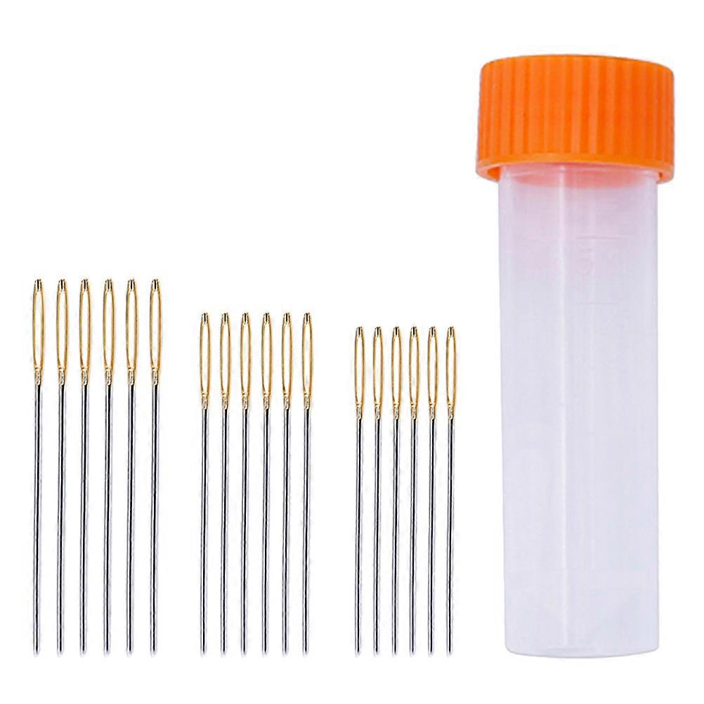 Cross Stitch Needles Blunt Large Eye Needles for Stitching 18Pcs Set