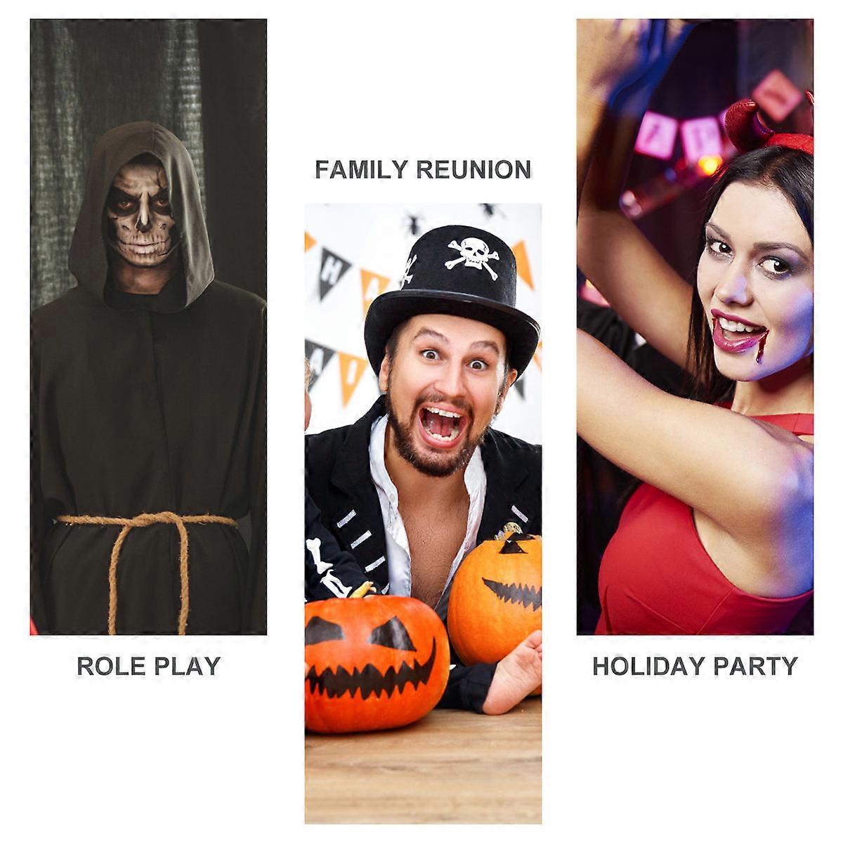 Navy Police Hat Sequin Cap for Stage Performance 1Pcs