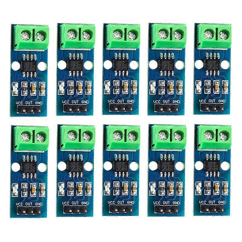 10PCS 5A Range Current Sensor ACS712 Module Power Sensor Board