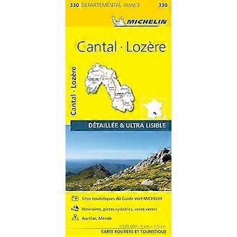 Cantal, Lozire - Michelin Paikallinen kartta 330