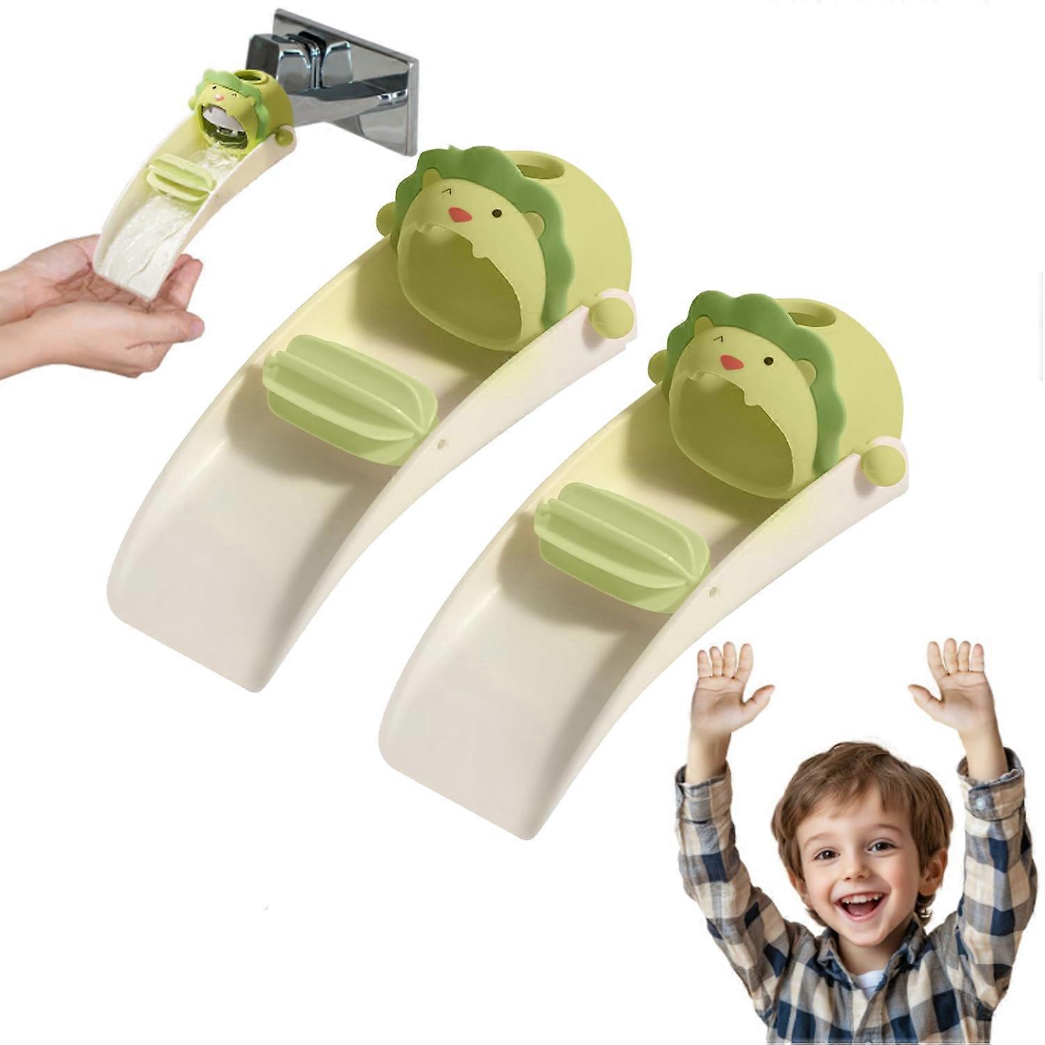 2-Piece Kid-Friendly Faucet Extender Set