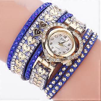 Diamanten armbandhorloge voor dames – elegant en modieus, perfect voor feestjes, dagelijks gebruik, cadeaus (Valentijnsdag, Kerstmis), compatibel met