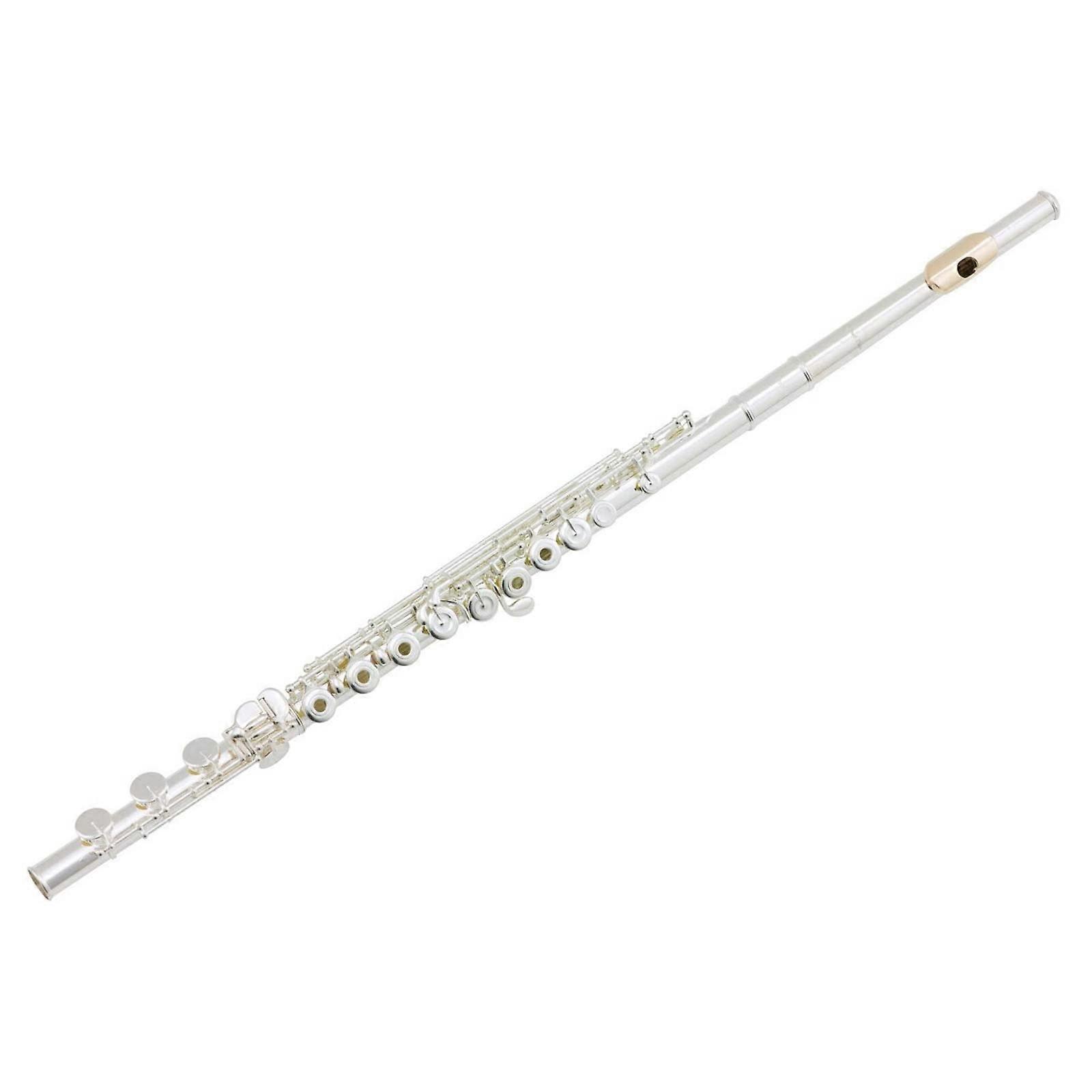 Professional Open Hole Flute B Foot Split E Mechanism Sterling Silver Headjoint for Students
