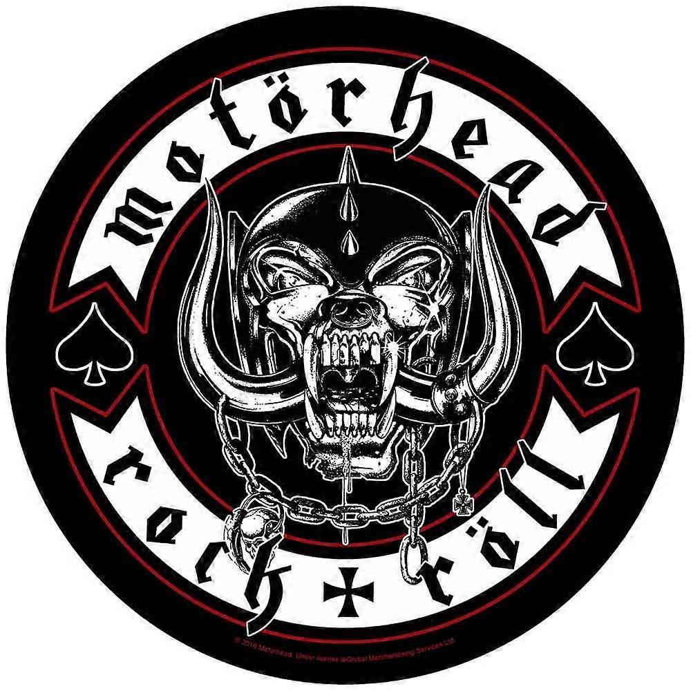 Motorhead Biker Badge Band Logo Circular Back Patch