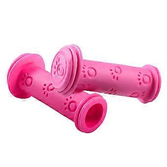 1 Pair TPR Kid Bike Grip Anti Skid Wear-resistant Shock Absorbing Scooter Grip for Kid