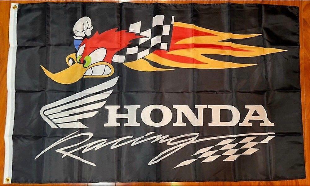 Honda hackspett RACING Flag R0170