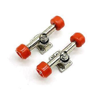 2PCS Mini Finger Skateboard Parts Set with Bearings, Deck, Wheels, Nuts & Bolts, 4 Colors for Collectors