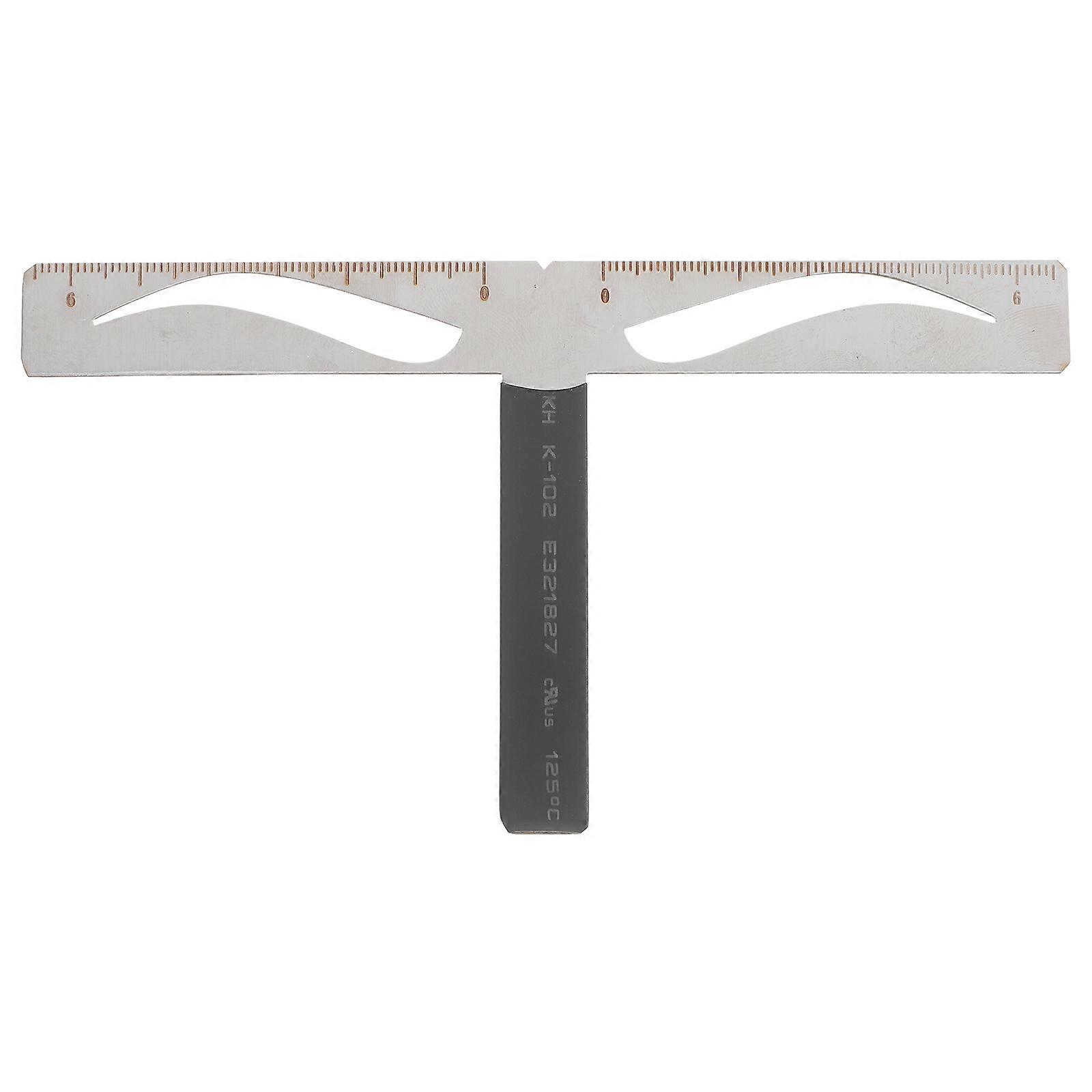 Eyebrow Drawing Tool Ruler for Makeup Use 2Pcs Professional Measuring Kit