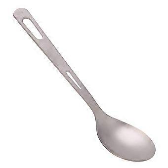 Titanium Utensils Outdoor Camping Tableware Portable Flatware compatible with Backpacking Hiking and PicnicSpoon