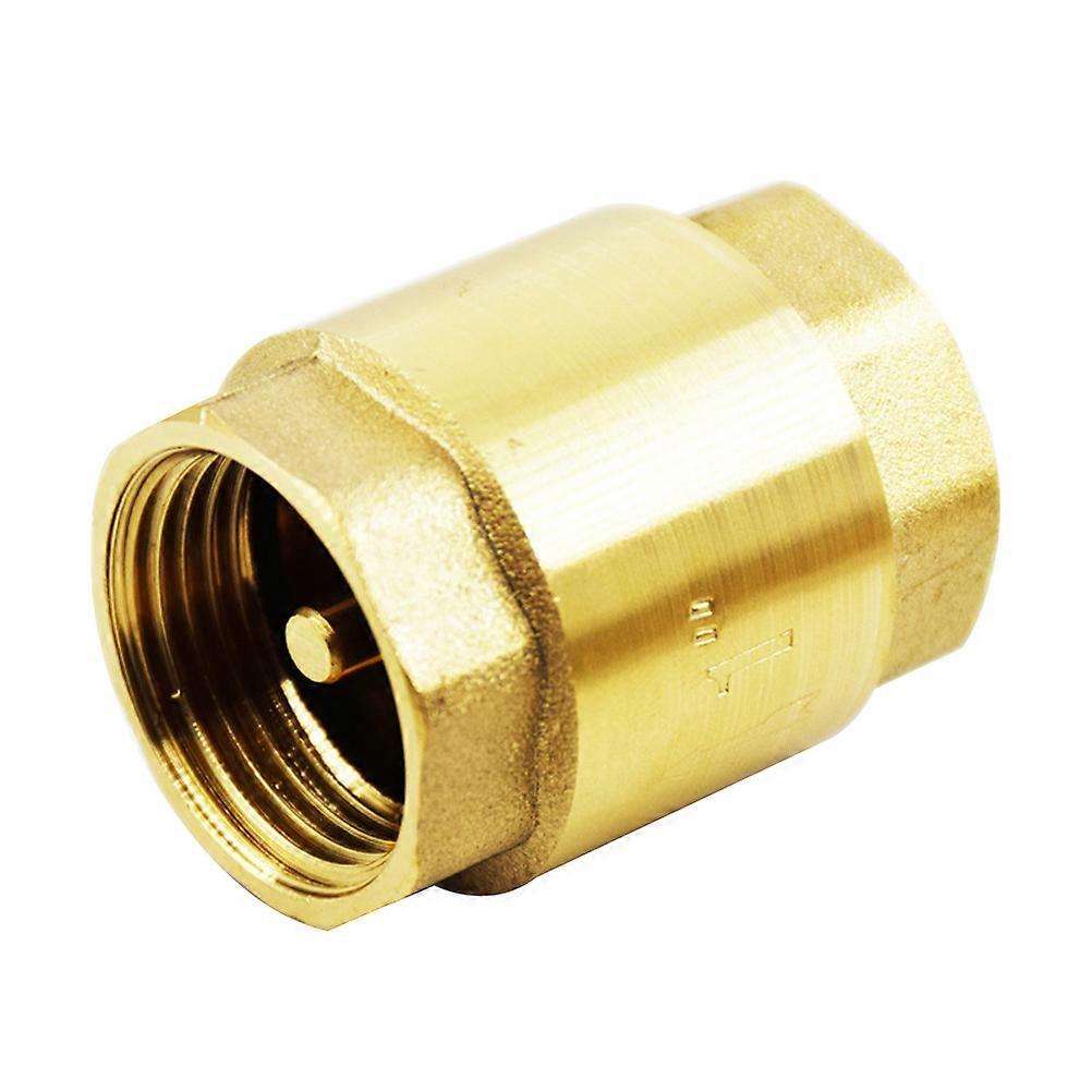 Inline Check Valve Anti Back Flow Brass Fitting for Valve Use Coupler