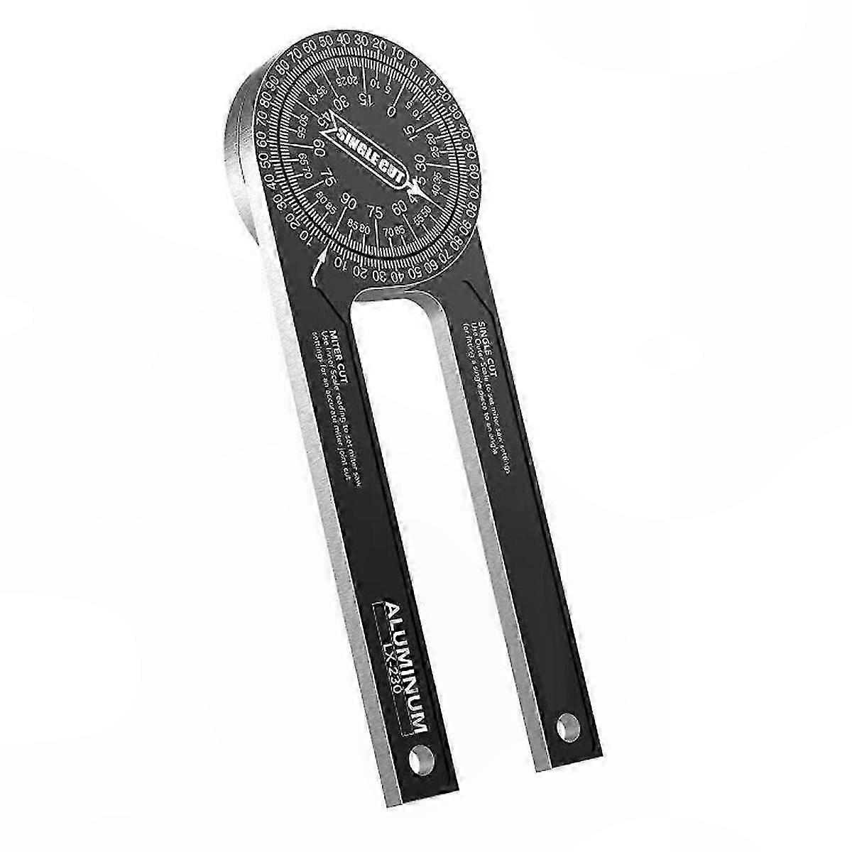 Digital Angle Measuring Tool for Miter Saws, Protractor Ruler with Inclinometer Functionality