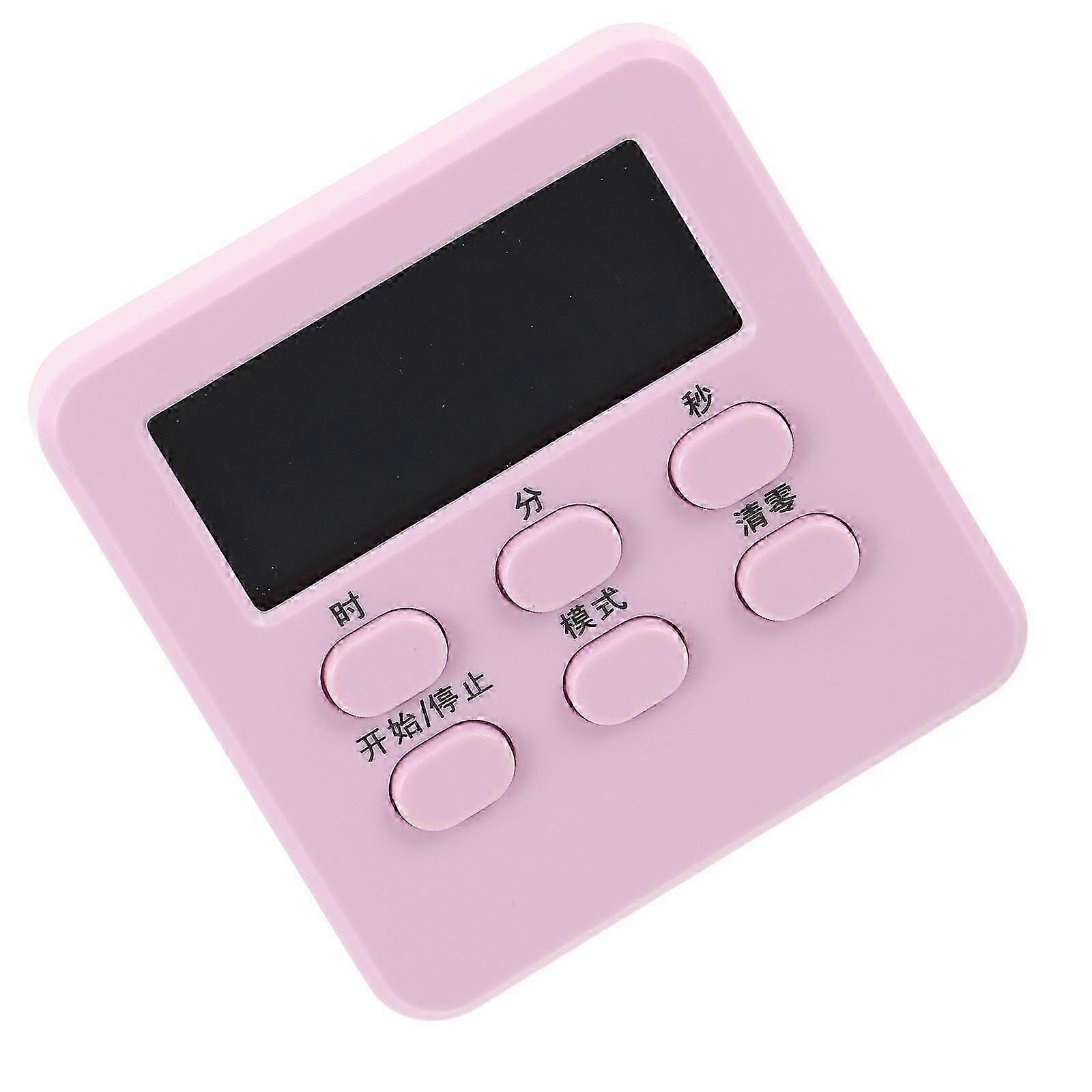 Digital Timer Alarm Clock Rectangle Kitchen Timer for Office Use